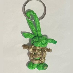 Baby Yoda Grogu Paracord key fob purse /backpack charm